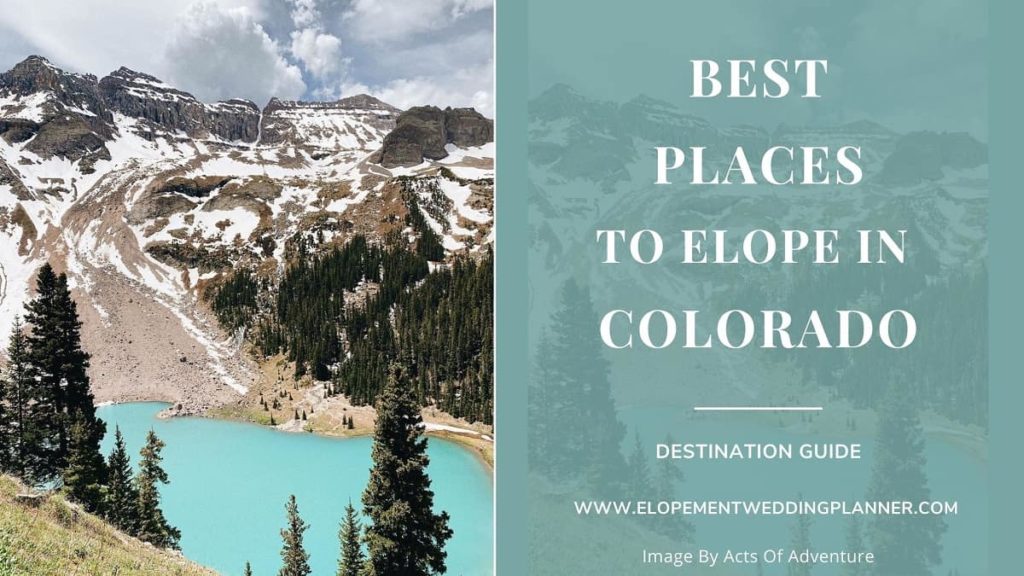 Blog Banner Best Places To Elope In Colorado Rocky Mountains Hanging Lakewedding